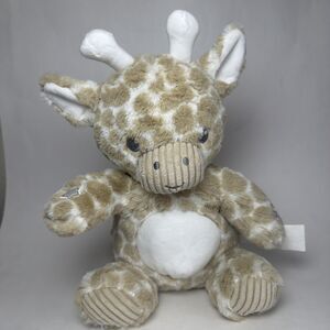 Dream Gro Giraffe Baby Plush Color Changing Light Musical Tummy Glows Beige